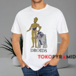 Star Wars Droids Shirt White T shirt