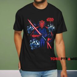 Star Wars Episode 1 Darth Maul Shirt Black T shirt