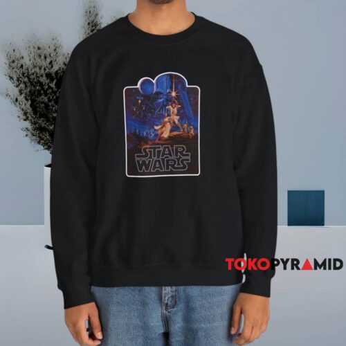 Star Wars Episode 4 A New Hope Shirt Black Sweatshirt Star Wars Episode 4 A New Hope Shirt Black Sweatshirt