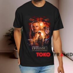 Star Wars Episode I The Phantom Menace Shirt Black T shirt
