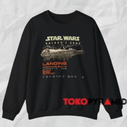 Star Wars Galaxy's Edge Shirt 4 Star Wars Galaxy's Edge Shirt Black Sweatshirt