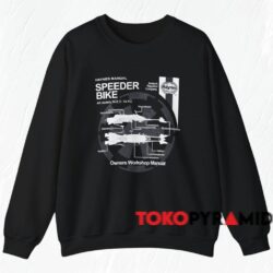 Star Wars Haynes Manual Speeder Bike Shirt 3 Star Wars Haynes Manual Speeder Bike Shirt Black Sweatshirt