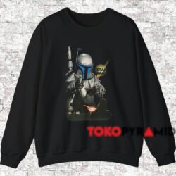Star Wars Jango Fett Attack Of The Clones Shirt 4 Star Wars Jango Fett Attack Of The Clones Shirt Black Sweatshirt