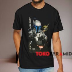 Star Wars Jango Fett Attack Of The Clones Shirt Black T shirt