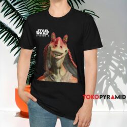 Star Wars Jar Jar Binks Episode 1 Shirt Black T shirt