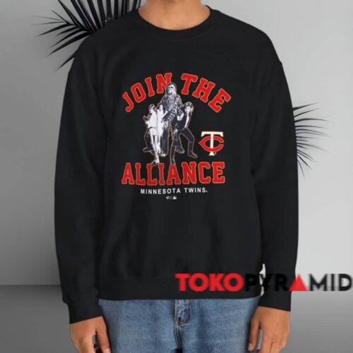 Star Wars Join The Alliance Minnesota Twins Shirt Black Sweatshirt Star Wars Join The Alliance Minnesota Twins Shirt Black Sweatshirt