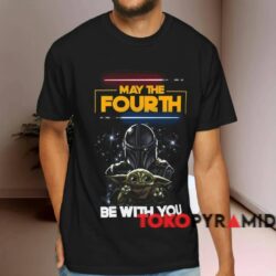 Star Wars May The Fourth Be With You Shirt Black T shirt
