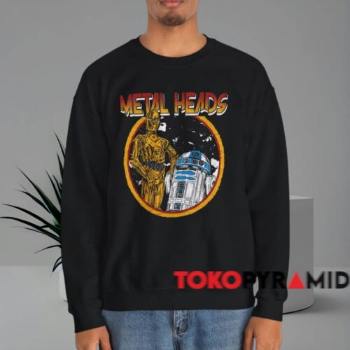 Star Wars Metal Heads Shirt Black Sweatshirt Star Wars Metal Heads Shirt Black Sweatshirt