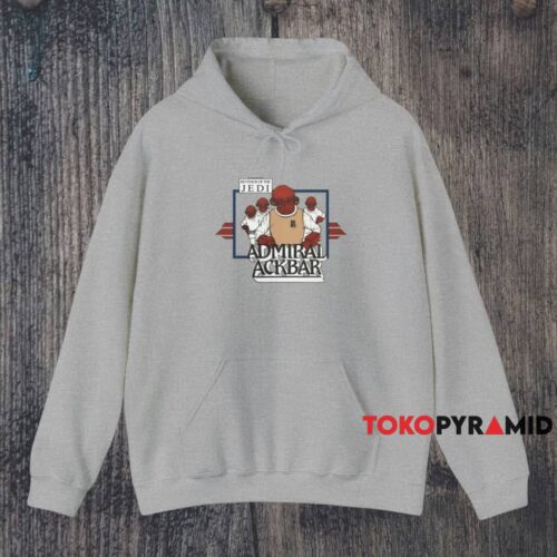 Star Wars Return Of The Jedi Admiral Ackbar Shirt Grey Hoodie Star Wars Return Of The Jedi Admiral Ackbar Shirt Grey Hoodie
