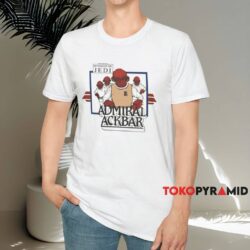 Star Wars Return Of The Jedi Admiral Ackbar Shirt White T shirt