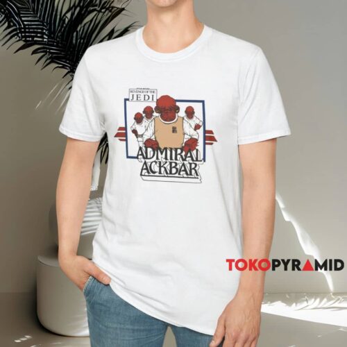 Star Wars Return Of The Jedi Admiral Ackbar Shirt White T shirt Star Wars Return Of The Jedi Admiral Ackbar Shirt White T shirt