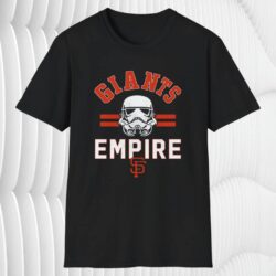 Star Wars San Francisco Giants Empire Shirt Black T shirt