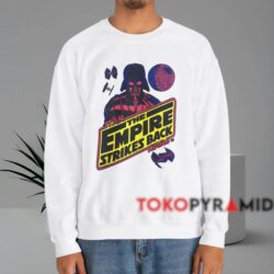 Star Wars The Empire Strikes Back Darth Vader Shirt 3 Star Wars The Empire Strikes Back Darth Vader Shirt White Sweatshirt