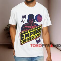 Star Wars The Empire Strikes Back Darth Vader Shirt White T shirt