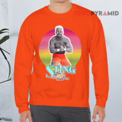 Sting WWE Neon Shirt 3 Sting Wwe Neon Sweatshirt