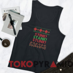 Stink Stank Stunk Ugly Christmas Sweatshirt 4 Stink Stank Stunk Ugly Christmas Sweatshirt Black TankTop