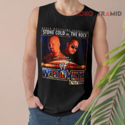 Stone Cold Vs The Rock WWF Wrestlemania X-Seven Shirt 2 Stone Cold Vs The Rock Wwf Wrestlemania X seven Tank Top