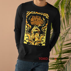 Sturgill Simpson Poster Retro Shirt 4 Sturgill Simpson Poster Retro Black Long sleeved