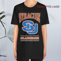 Su Syracuse University Orangemen Black T shirt