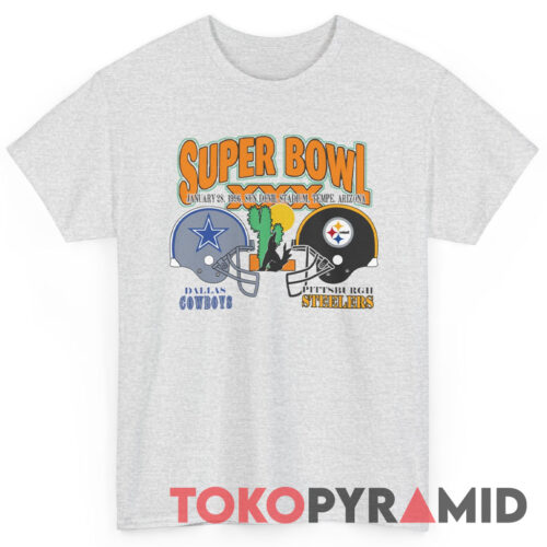 Super Bowl 1996 Dallas Cowboys vs Pittsburgh Steelers T Shirt