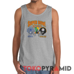 Super Bowl 1996 Dallas Cowboys vs Pittsburgh Steelers Tank Top