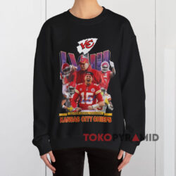 Super Bowl LVIII 2024 KC Chiefs T-Shirt 4 Super Bowl Lviii 2024 Kc Chiefs Black Sweatshirt