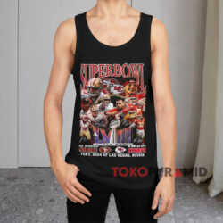 Super Bowl LVIII 49ers Vs Chiefs Las Vegas Nevada Shirt 2 Super Bowl Lviii 49ers Vs Chiefs Las Vegas Nevada Black Tank Top