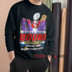 Super Bowl LVIII The Bound 49ers Shirt 3 Super Bowl Lviii The Bound 49ers Black Sweatshirt