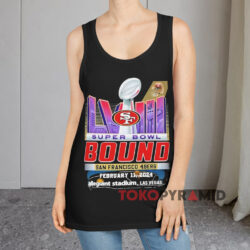 Super Bowl LVIII The Bound 49ers Shirt 2 Super Bowl Lviii The Bound 49ers Black Tank Top