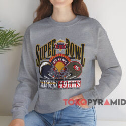 Super Bowl XXIX Chargers vs 49ers T-shirt 4 Super Bowl Xxix Chargers Vs 49ers T shirt Grey Sweatshirt