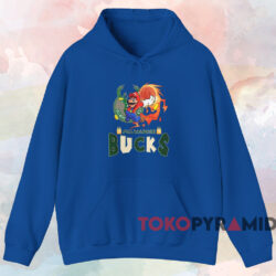 Super Mario Milwaukee Bucks Nba Basketball Shirt Blue Hoodie