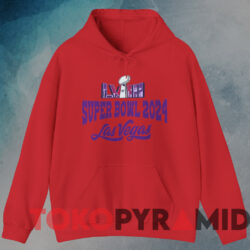 Super Sunday Bowl LVIII Las Vegas 2024 Shirt 3 Super Sunday Bowl Lviii Las Vegas 2024 Shirt Red Hoodie