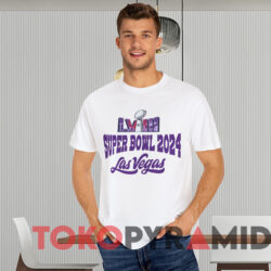 Super Sunday Bowl Lviii Las Vegas 2024 Shirt White T shirt