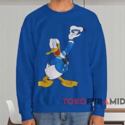 Surprise Here's Donald Duck T-Shirt 3 Surprise Here's Donald Duck T shirt Blue Sweatshirt