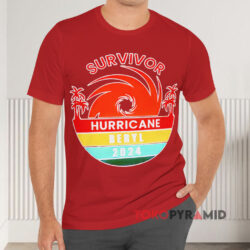 Survivor Hurricane Beryl 2024 Shirt 4 Survivor Hurricane Beryl 2024 Red T shirt