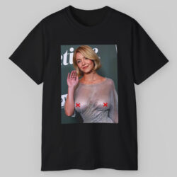 Sydney Sweeney See Thru Glamorous Wet T shirt