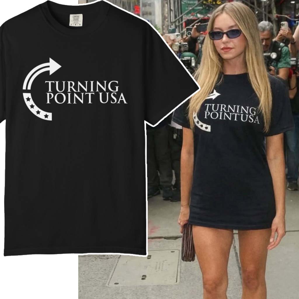 Sydney Sweeney Turning Point T shirt Sydney Sweeney Turning Point T shirt