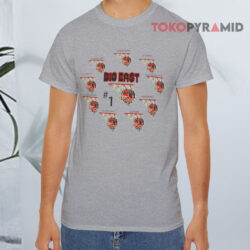 Syracuse Orange Big East Grey T shirt