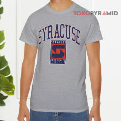 Syracuse University Orange Grey T shirt