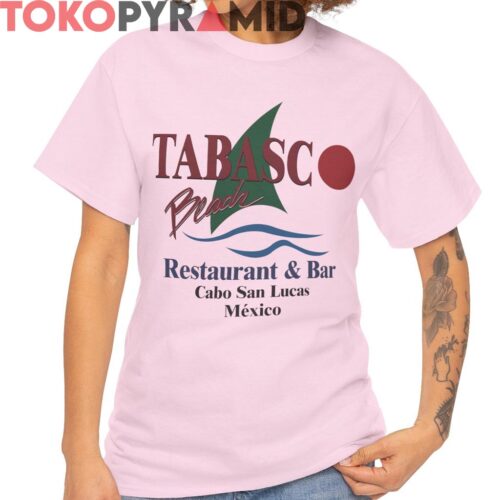 Tabasco Beach Mexico Logo Shirt
