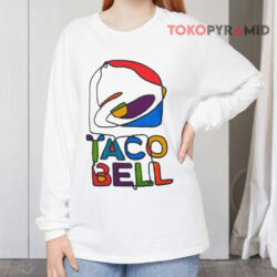 Taco Bell Merch Taco Bell Trippy Logo Shirt 4 Taco Bell Merch Taco Bell Trippy Logo Long sleeved