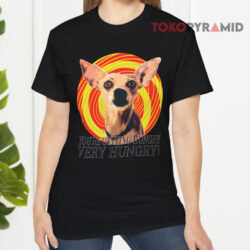 Taco Bell Vintage 90s Chihuahua Dog Shirt You're Getting Hungry Very Hungry 3 Taco Bell Vintage 90s Chihuahua Dog Shirt You're Getting Hungry Very Hungry T shirt Front