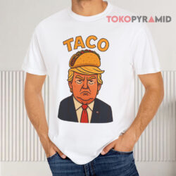 Taco Trump White T shirt