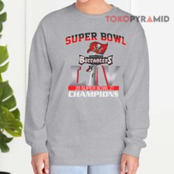 Tampa Bay Buccaneers 2021 Super Bowl LV Champions Shirt 4 Tampa Bay Buccaneers 2021 Super Bowl Lv Champions Long sleeved