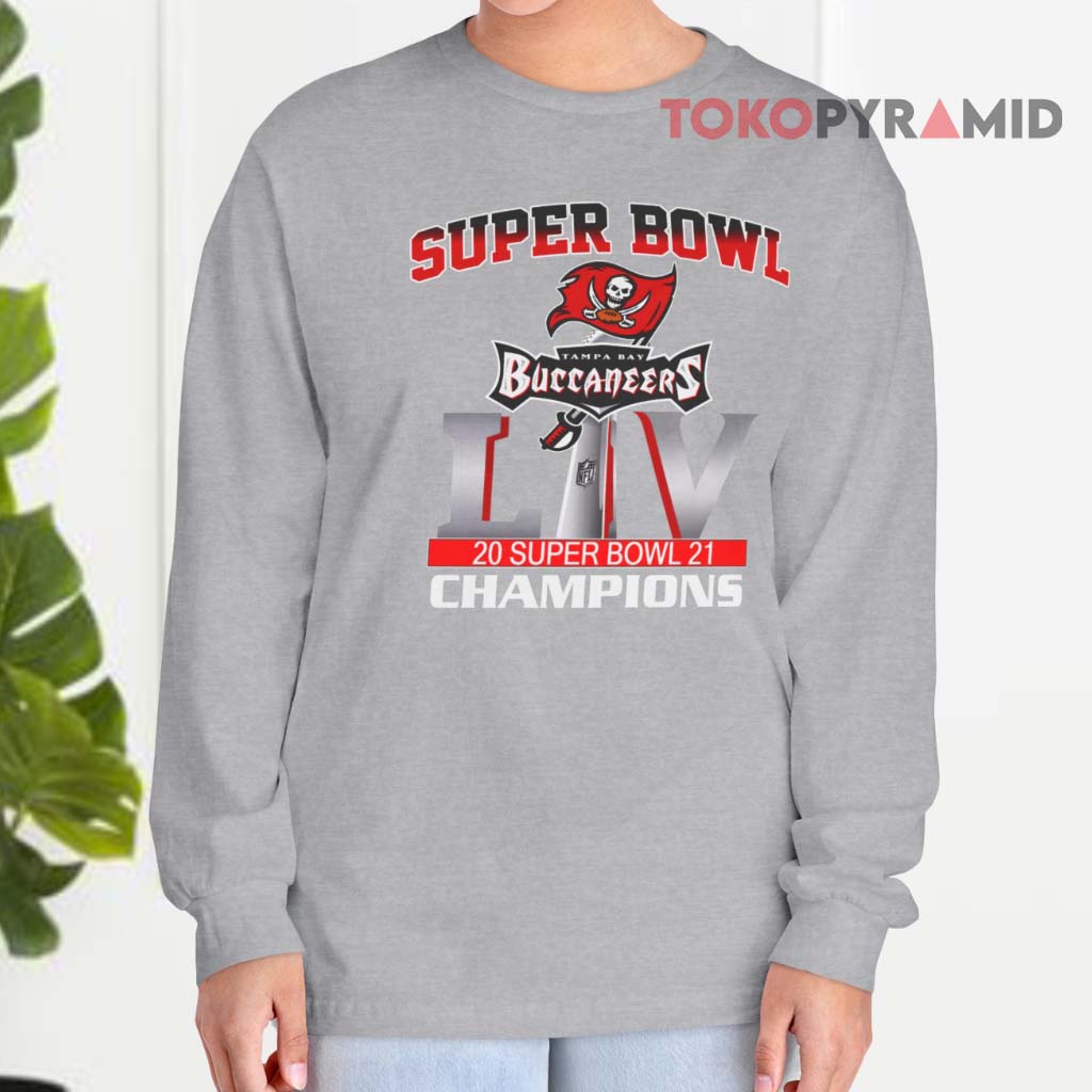 Tampa Bay Buccaneers 2021 Super Bowl Lv Champions Long sleeved Tampa Bay Buccaneers 2021 Super Bowl Lv Champions Long sleeved