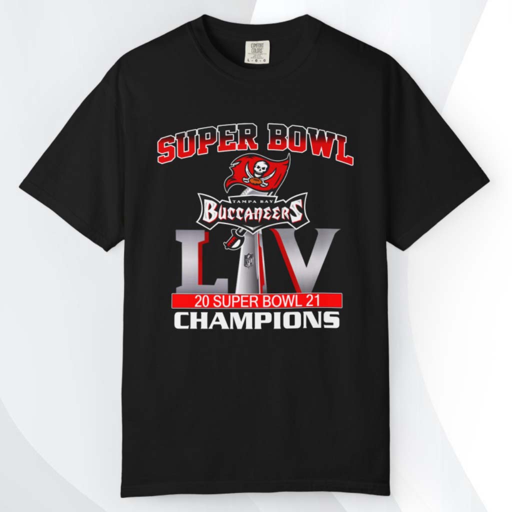 Tampa Bay Buccaneers 2021 Super Bowl Lv Champions T shirt Tampa Bay Buccaneers 2021 Super Bowl Lv Champions T shirt