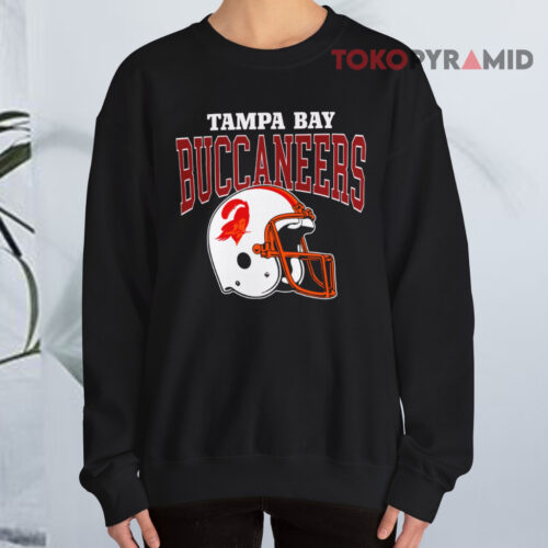 Tampa Bay Buccaneers Nfl Helmet Sweatshirt