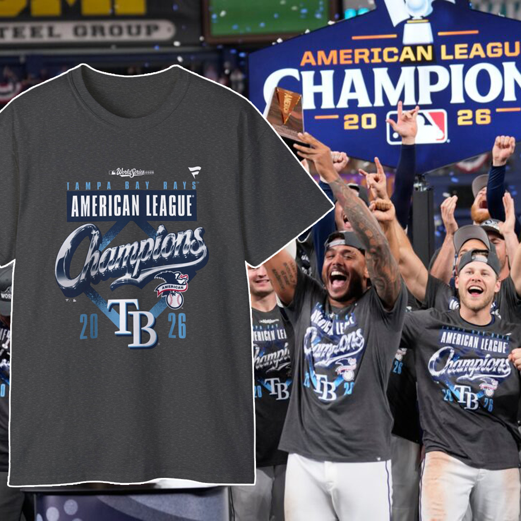 Tampa Bay Rays 2026 American League Champions Shirt Tampa Bay Rays 2026 American League Champions Shirt