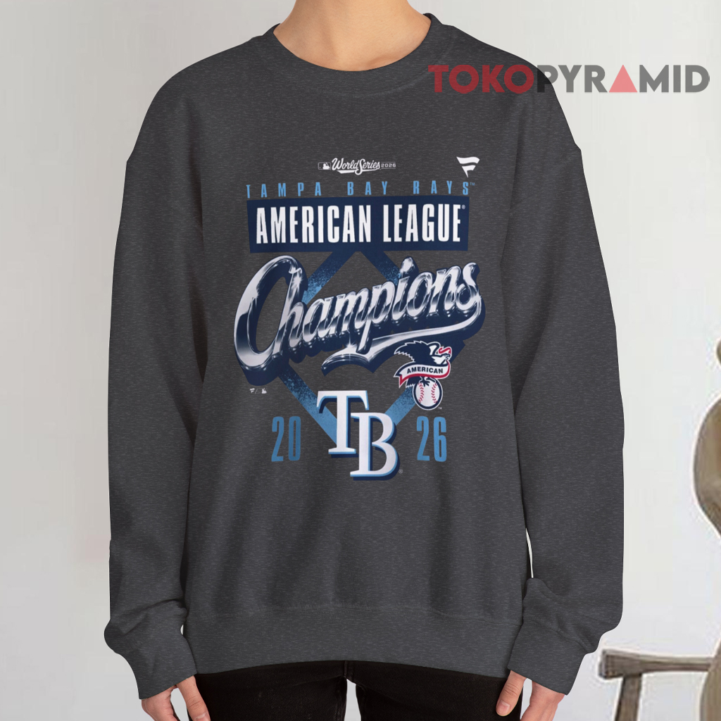 Tampa Bay Rays 2026 American League Champions Sweatshirt Tampa Bay Rays 2026 American League Champions Sweatshirt