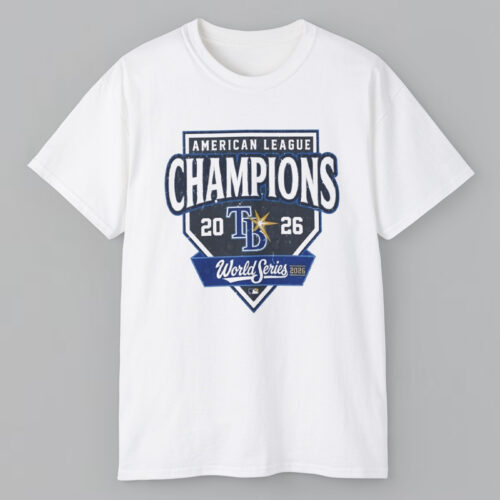 Tampa Bay Rays 2026 American League Champions World Series Shirt Tampa Bay Rays 2026 American League Champions World Series Shirt